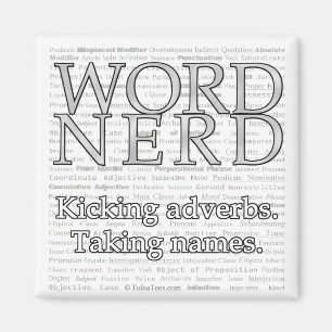 Word Nerd Magnet