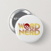 Word Nerd Ronde Button 5,7 Cm (Voorkant /achterkant)