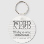 Word Nerd Sleutelhanger (Voorkant)