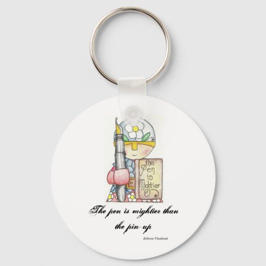 Word Nerd Sleutelhanger (Voorkant)