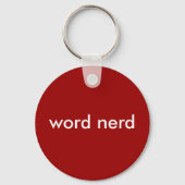 Word Nerd Sleutelhanger (Voorkant)