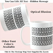 Word Nerd Verborgen Bericht 126b Grappige Verjaard Koffiemok