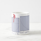 Word niet betrapt in een baard koffiemok (Center)