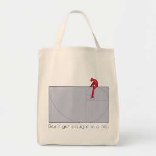 Word niet betrapt in een baard tote bag