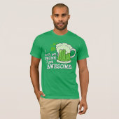Word niet gewoon DRINK Geweldige T-shirt (Voorkant volledig)