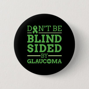 Word Niet Overrompeld Door Glaucoom Ronde Button 5,7 Cm