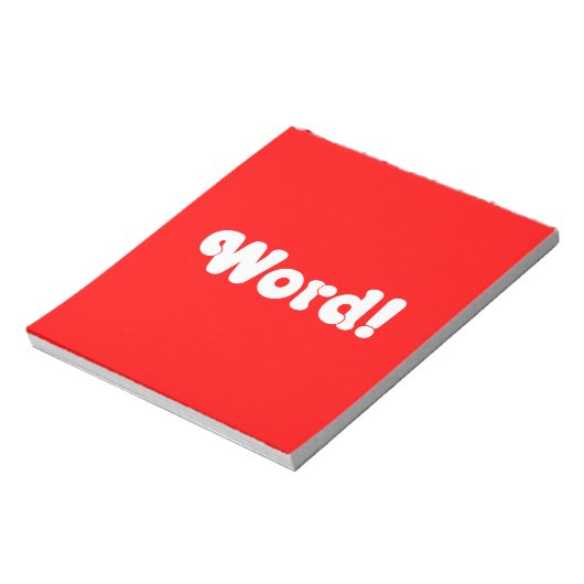 Word! Notitieblok (Linkerzijde)