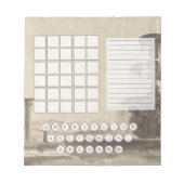 Word Notitieblok met snijpad (Voorkant)