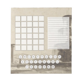 Word Notitieblok met snijpad