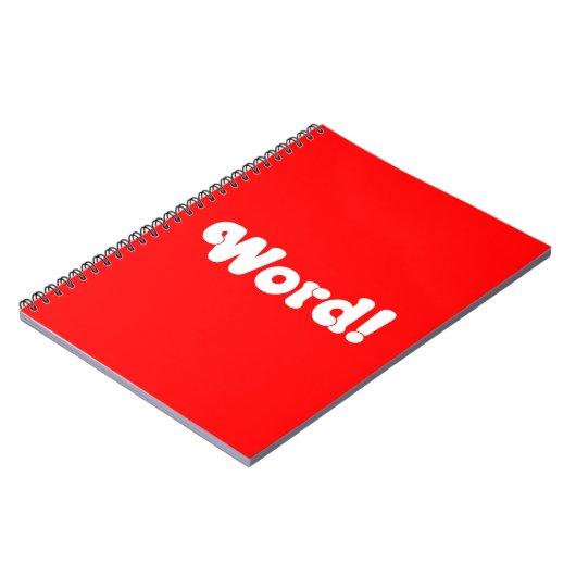 Word! Notitieboek (Linkerzijde)