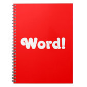 Word! Notitieboek (Voorkant)