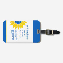 Word Oekraïnse kleuren zonnescherm