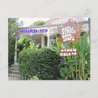 Word omhoog briefkaart