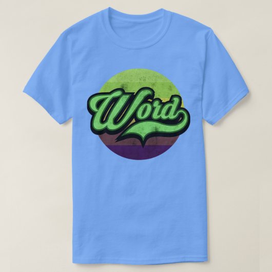 Word omhoog t-shirt (Design voorkant)