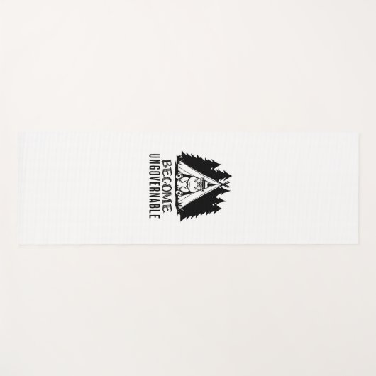 Word onbestuurbaar Grappig Baby Hippo Moo Deng Fun Yogamat (Voorkant (horizontaal))