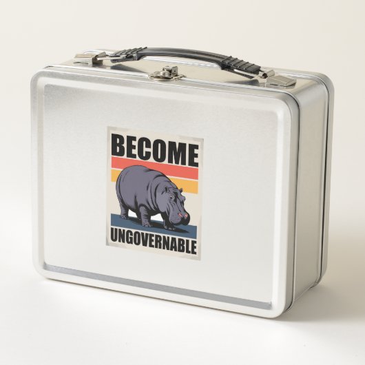 Word onbestuurbaar Grappig Baby Hippo Moo Deng Lon (Voorkant)