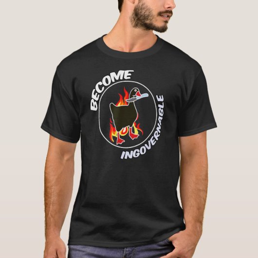 Word Onbestuurbaar Trending Meme T-shirt 1 (Voorkant)