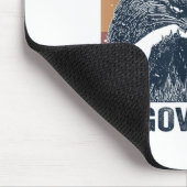 Word Onbestuurbaar - Zwarte Kat Bijt Hand Grappig Muismat (Hoek)