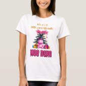 Word Onbestuurbare Moo Deng Schattigee Hippo Hallo T-shirt (Voorkant)
