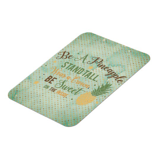 Word Pineappelkunst Magneet (Linkerzijde)