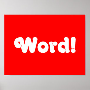 Word! Poster