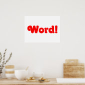 Word! Poster (Keuken)