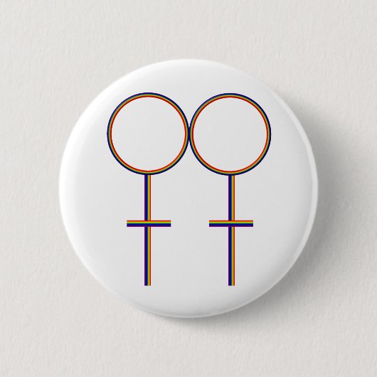 Word Proud Gay Ronde Button 5,7 Cm (Voorkant)