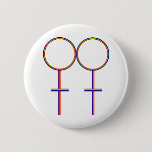 Word Proud Gay Ronde Button 5,7 Cm