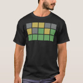 Word Puzzle Game Classic T-Shirt (Voorkant)