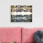 Word Quote Quote Quiet Rumi Inspirerend Canvas Afdruk (Insitu (Woonkamer))