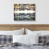 Word Quote Quote Quiet Rumi Inspirerend Canvas Afdruk (Insitu (Slaapkamer))