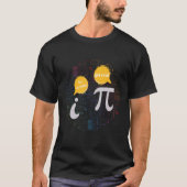 Word Rationele Wiskunde Humor Pi en I Talking T-shirt (Voorkant)