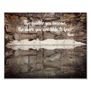 Word Rumi Inspirerend Quote 8x10 Foto Afdruk