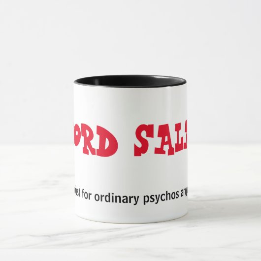 Word Salad Mok (Midden)