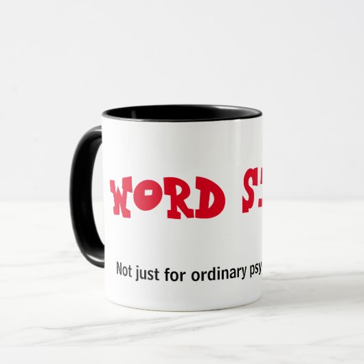 Word Salad Mok (Voorkant links)