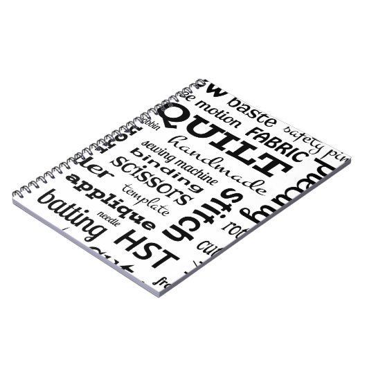 Word Salad Notitieboek (Linkerzijde)