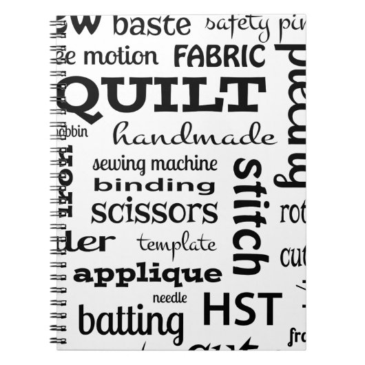 Word Salad Notitieboek (Voorkant)