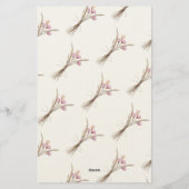 Word Scramble Answer Key Whimsical Pajama Animals Briefpapier (Achterkant)