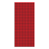 Word Scramble Baby shower spel, Buffalo Reclamekaart (Achterkant)