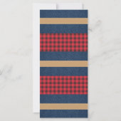 Word Scramble Game, Baby shower Game, Little Man (Achterkant)