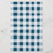 Word Scramble Game Navy Floral Snel gegrift (Achterkant)