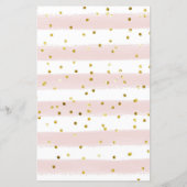 Word Scramble Game Winter Pink Floral Snowflakes (Achterkant)