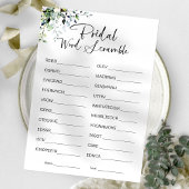 Word Scramble Vrijgezellenfeest Game Kaart