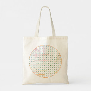 Word Search Canvas tas