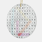 Word Search Keramisch Ornament (Links)