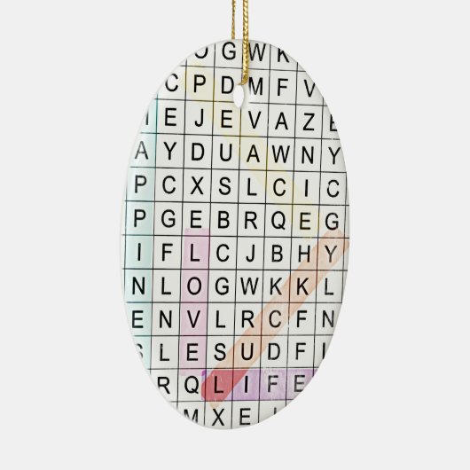 Word Search Keramisch Ornament (Rechts)