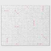 Word Search Puzzel NOEL Cadeaupapier (Vlak)