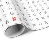 Word Search Puzzel NOEL Cadeaupapier (Rol Hoek)