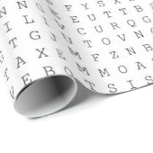 Word Search Puzzle Happy Nieuwjaar! Cadeaupapier (Rol Hoek)
