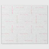 Word Search Puzzle Merry Kerstmis Cadeaupapier (Vlak)